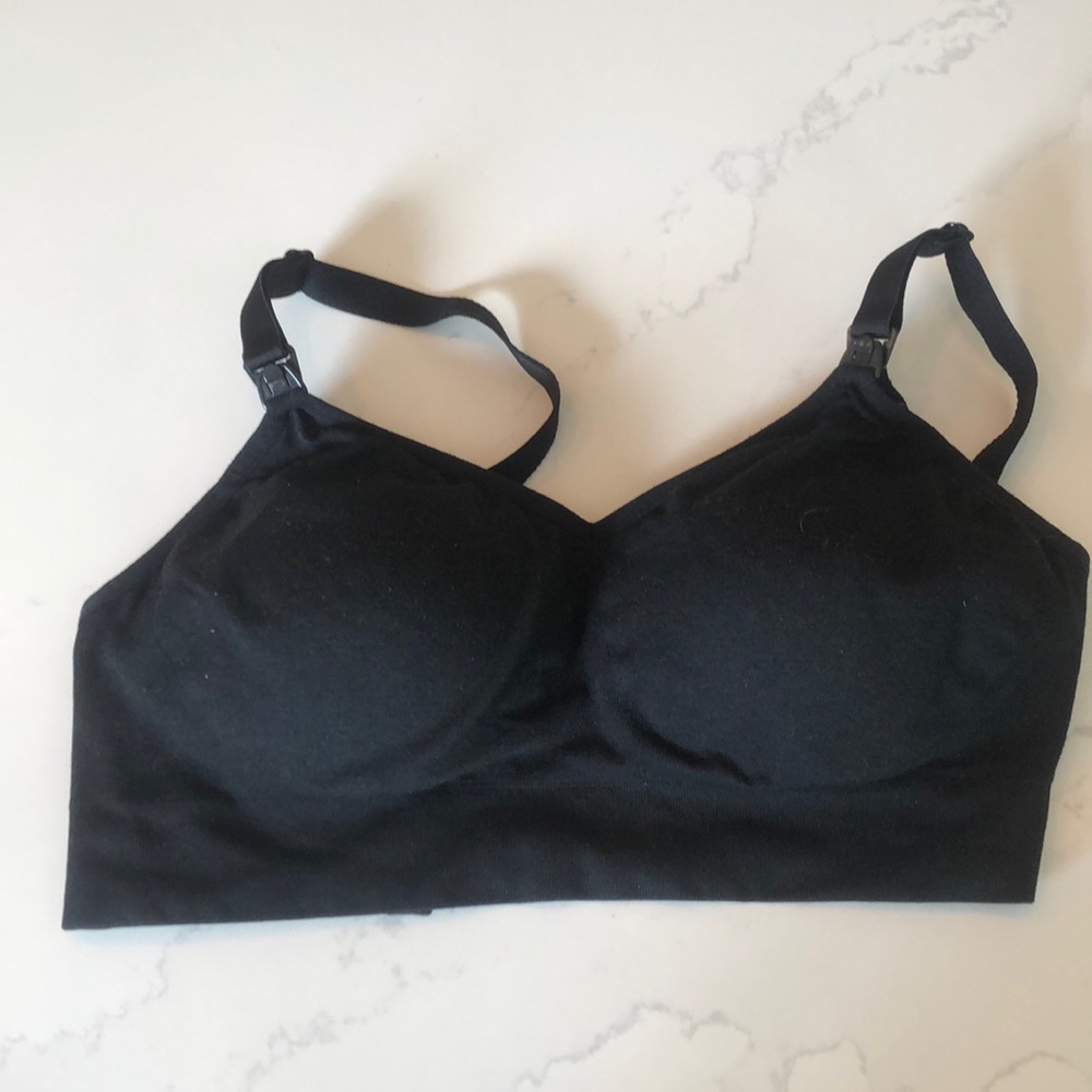 Auden Black Nursing Bra Small